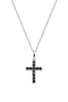 Collar Amen Hombre in Plata Zirconia CRBN02 - CRBN02